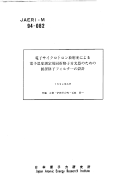 JAERI-M-94-082:1.19MB