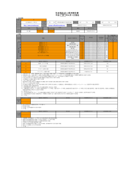 平成25年度 現況報告書