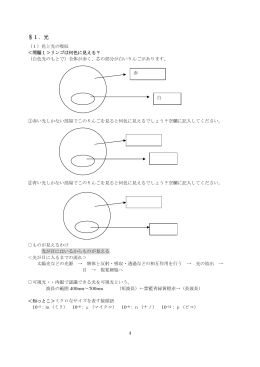 &sect;1．光 - 京都教育大学