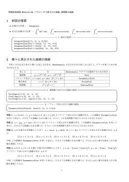 配布プリント