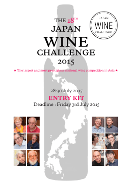 EN G LISH - Japan Wine Challenge
