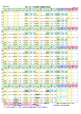 TC1 3月 月次FRTR SKDL(TYO版)