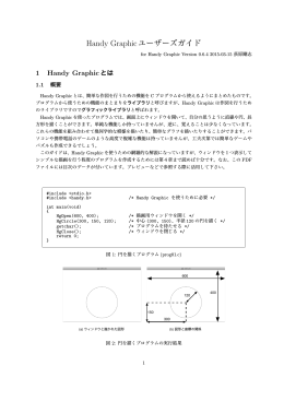 HandyGraphic説明書