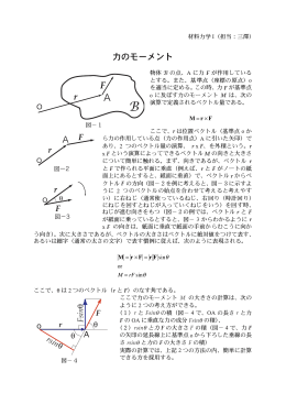 力のモーメント