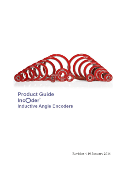 Incoder Product Guide Rev4.10LR（和文）