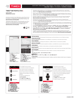 TIMEX&reg; METROPOLITAN+