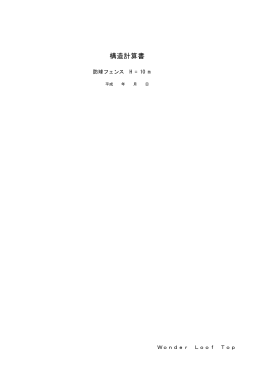 構造計算書
