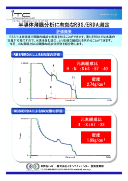 詳細について（PDF） - イオンテクノセンター