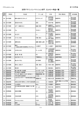 エントリー作品一覧（PDF）