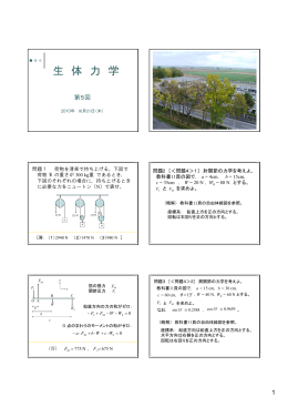 生 体 力 学