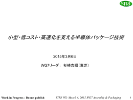 実装WG - JEITA半導体部会