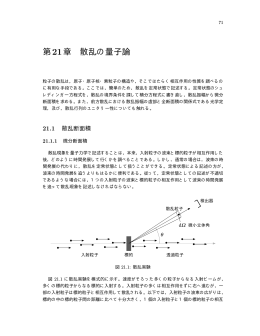 第21章 散乱の量子論