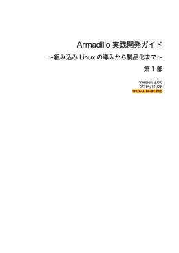 Armadillo 実践開発ガイド