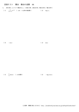 微分の逆01