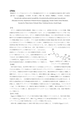 Figure 1. 本研究において調査した トリシアノフラン(TCF)系色素 無電界