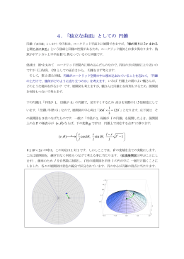 4. 「独立な曲面」としての 円錐