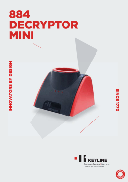 KEYLINE 新製品 884Miniのご案内