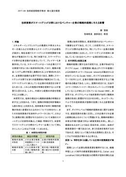 技術要素がスマートグリッド分野におけるベンチャー企業の戦略的提携に