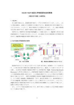 SQUID-NQR 地雷化学物質探知技術開発