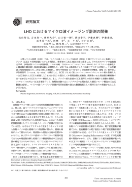 LHD におけるマイクロ波イメージング計測の開発