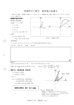 情報科学と数学 複素数の基礎 2
