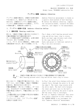 アンデロン振動 (PDF:400KB)