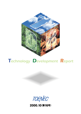 TDレポート Vol.16（2000.10）