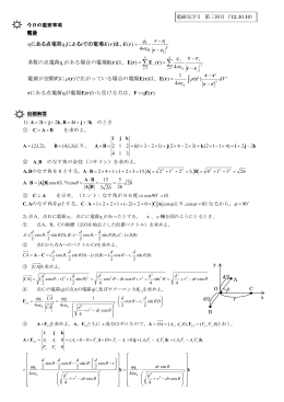 今日の重要事項