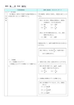 数学 Ⅱ