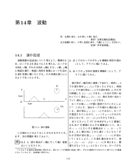 chap_14, 14 章 波動