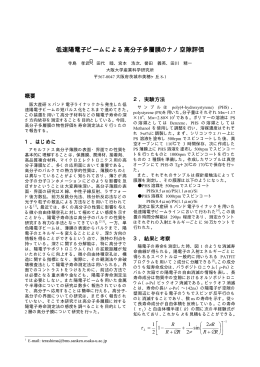 低速陽電子ビームによる高分子多層膜のナノ空隙評価