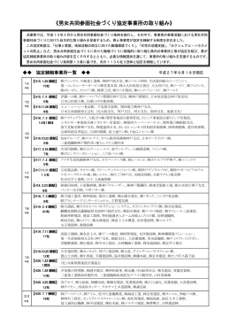 男女共同参画社会づくり協定締結事業所一覧（PDF：306KB）