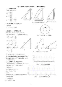 三角関数(1)