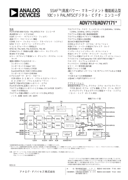 ADV7170/ADV7171