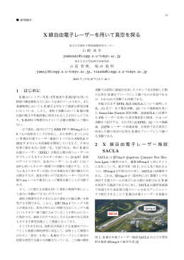 X線自由電子レーザーを用いて真空を探る