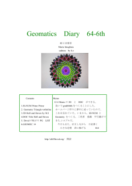 Geomatics Diary 64-6th