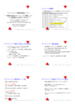 ソフトウェア開発実践セミナー 「早勝ち数当てゲーム」で対戦しよう &sim;二分