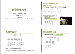 画像情報処理