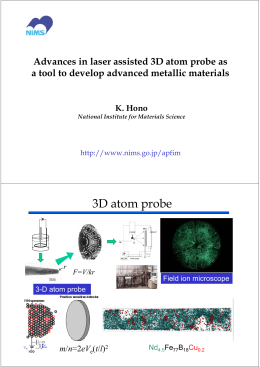 3D atom probe