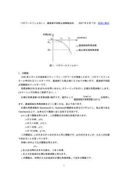 バタワースフィルター