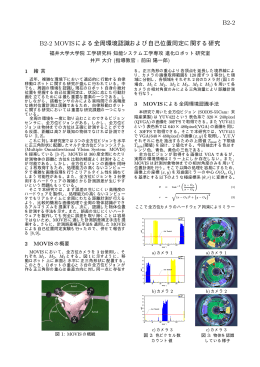 B2-2 MOVISによる全周環境認識および自己位置同定