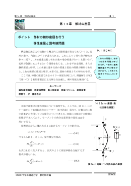 部材の座屈