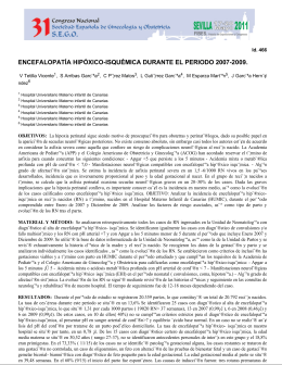 encefalopat泝 hip紒ico-isqu丏ica durante el periodo 2007