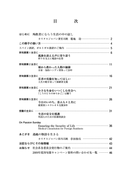 つなぐ 2009 - カリタスジャパン