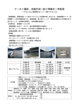 釣りアルバム～携帯発