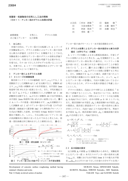 低騒音・低振動型の目荒らし工法の開発 その11 アンカー筋