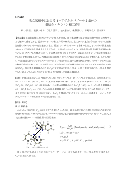 2P030 孤立気相中における 1－アザカルバゾール 2