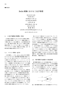 Belle実験における二光子物理