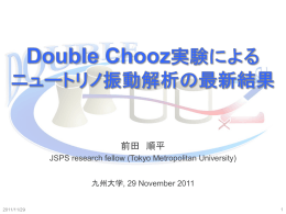e - Double Chooz Japan