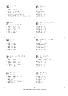 宮 みや - Kanjicards.org